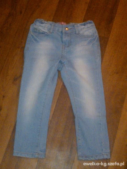 spodnie jeans rurki 5 10 15
