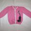 HM różowy sweterek z kotkiem roz 18 24 msc 86 92