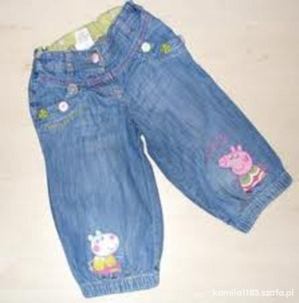 Spodnie jeansowe Peppa Pig