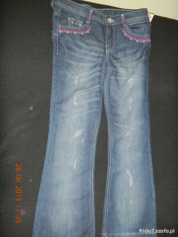 CHEROKEE jeansy NOWE vintage 146 cm