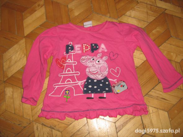 bluzeczka peppa 92 98