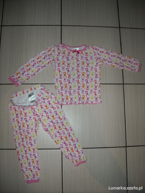 H&M Piżama w króliczki 86 cm 92 cm