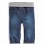 Spodnie jeansowe na podszewce ze ściągaczem C&A 74