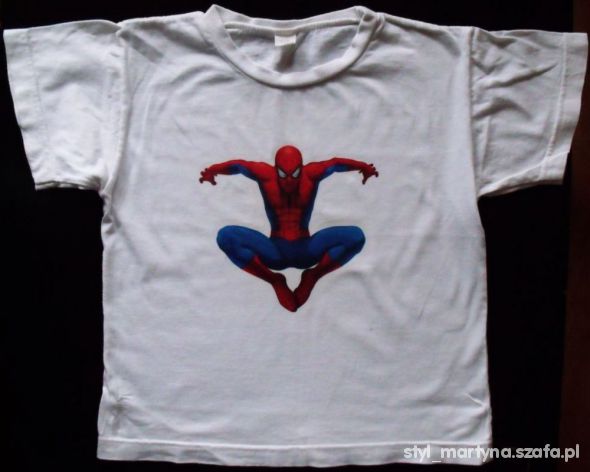 TSHIRTY Z NADRUKIEM ZIG ZAG I SPIDERMAN