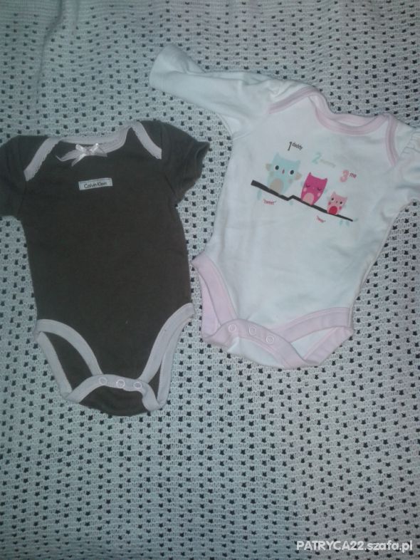 Body Celvin Klein i mothercare 3m