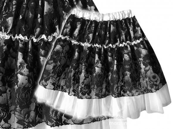 KORONKOWA SPODNICA 146