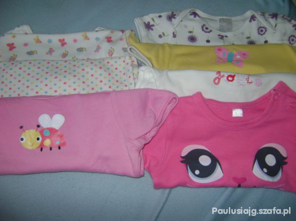 7sztuk body krótki rękawek