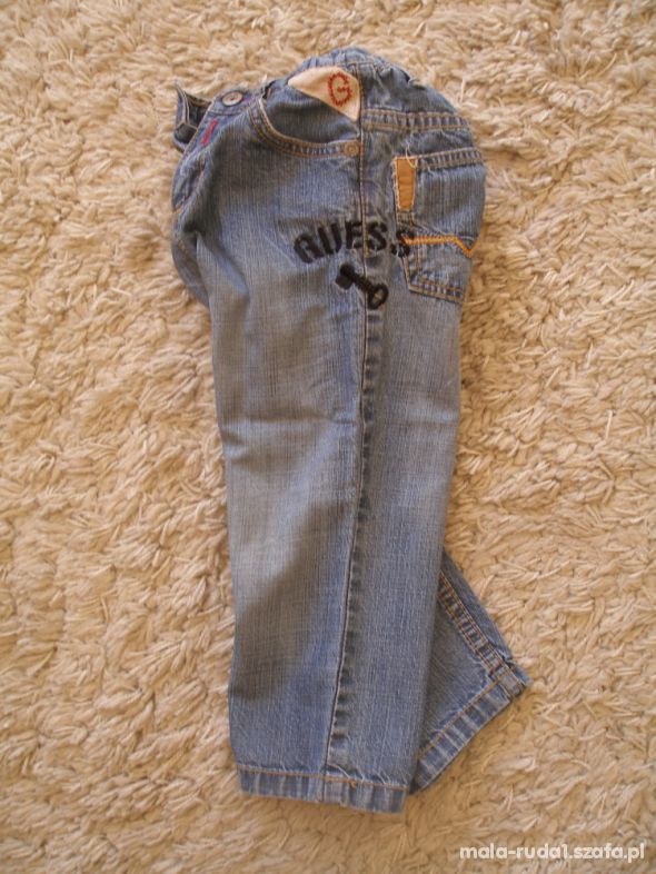 GUESS markowe jeansy dla modniachy na 24 mc