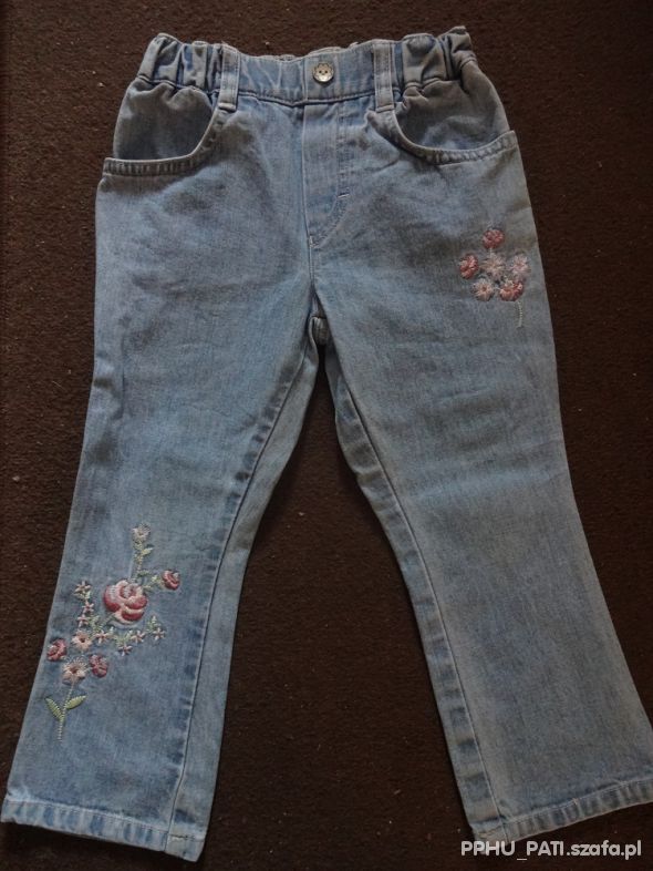 jeansy r 104 cm