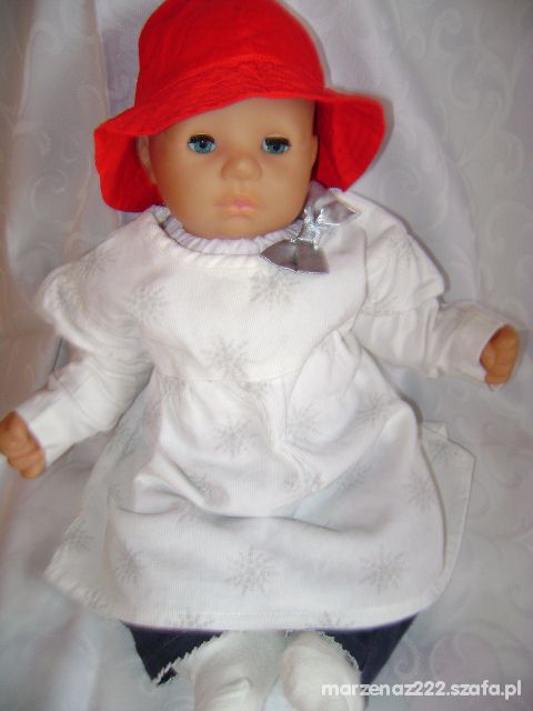 FF kremowa bluzeczka roz 9 12 msc 74 80 cm