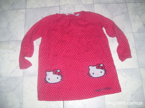 tuniczka z hello kitty 4 5 lat H&M