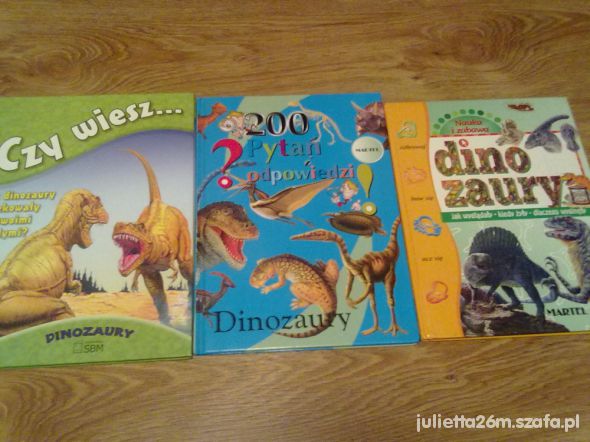 ksiazki o dinozaurach
