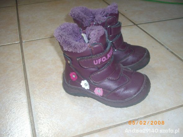 kozaczki na zime rozm 22