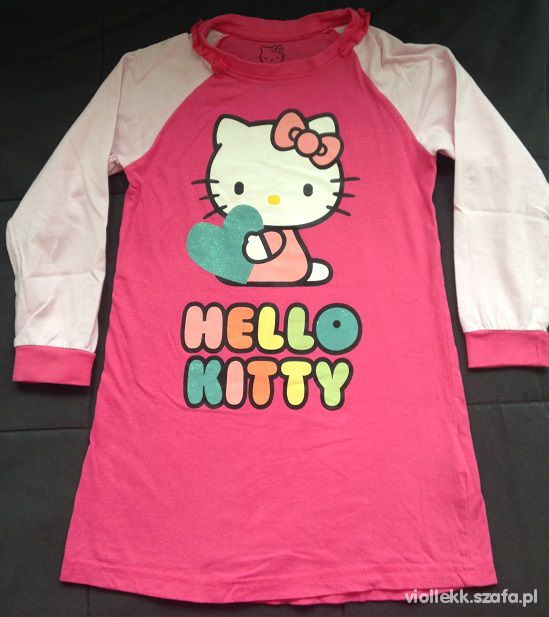Reserved Hello Kitty koszula do spania 104cm