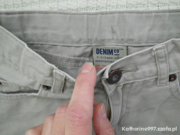 Jeansy dla chłopca DENIM 116