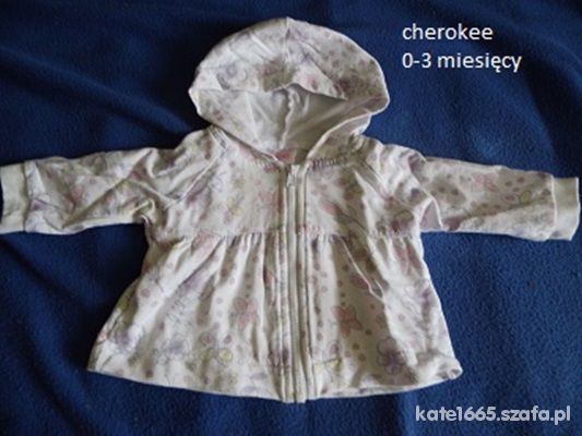 Bluza cherokee w kwiaty 0 do 3 miesięcy