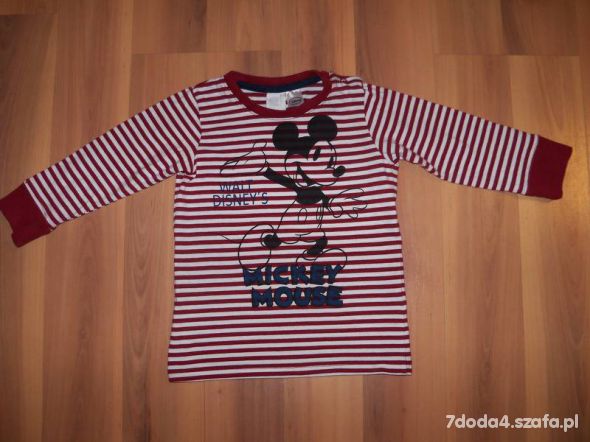 Bluzka H&M rozm 86 cm Mickey Mouse