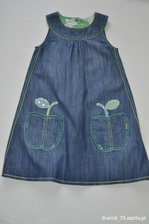 NEXT śliczna sukienka z jabłkiem