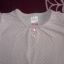 Bluzka NEXT ZARA H&M biała różowa kropki 3 6 długi