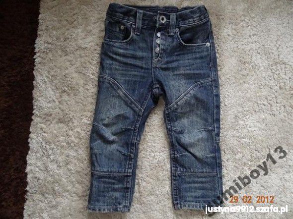 Mega jeansy przeszycia H&M idealne na chłody