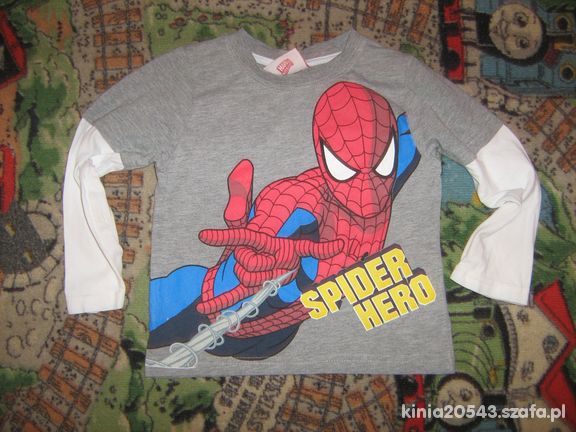bluzeczka ze spidermanem na 98