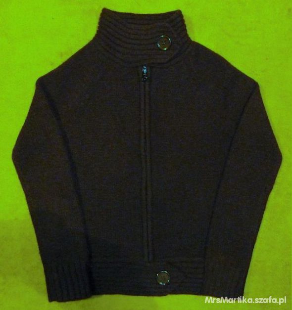 Sweter czarny 122 128