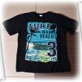 Czarna koszulka Surf 152