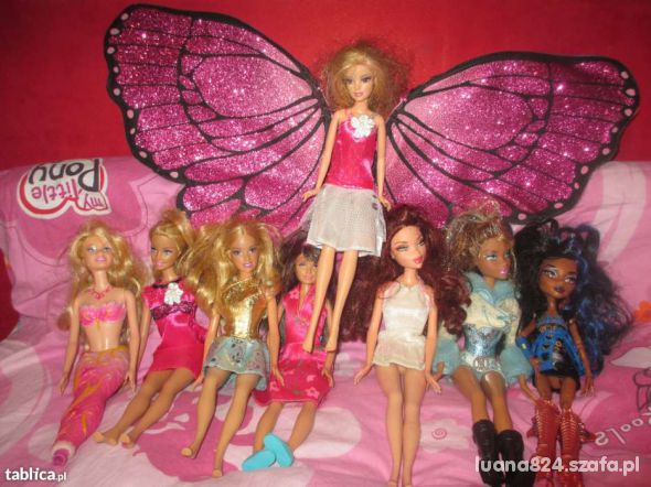 Lalki Barbie Monster High Bratz