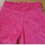 H&M różowe dresowe spodnie z kieszeniami 110