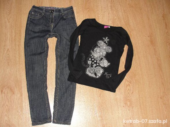 RURKI NEXT SKINNY GRATIS BLUZA MINNIE