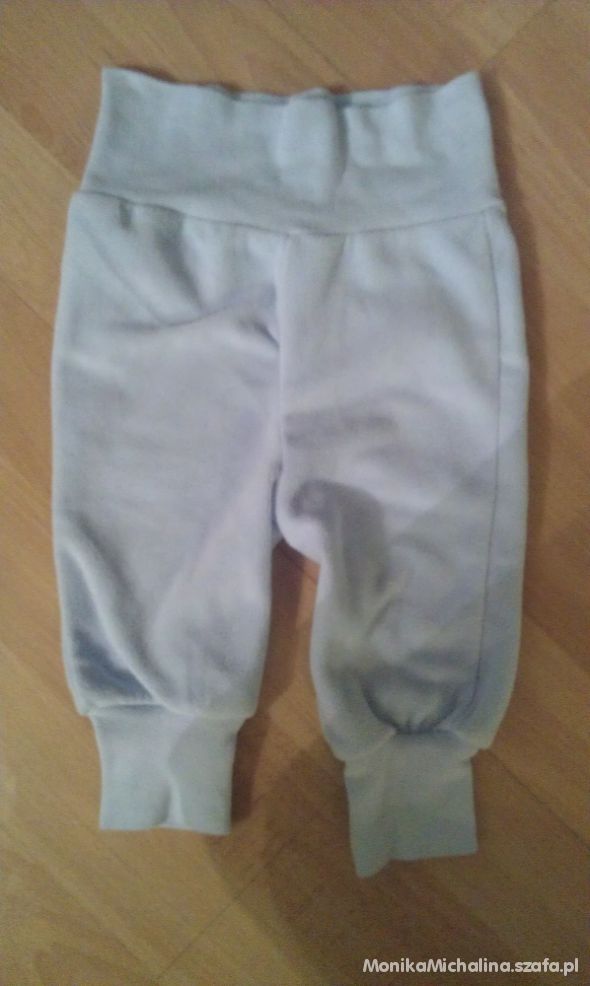 Spodnie z polarku H&M dla niemowlaka 62 68