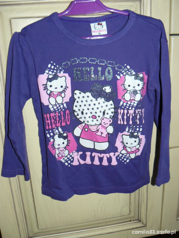 Bluzka Hello Kitty r 116 dla dziewczynki