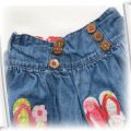 Dżinsowa z japonkami rozm 98 firmy Next