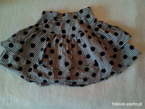 spódniczka w grochy