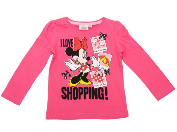 Bluzka Minnie Shopping 128 cm
