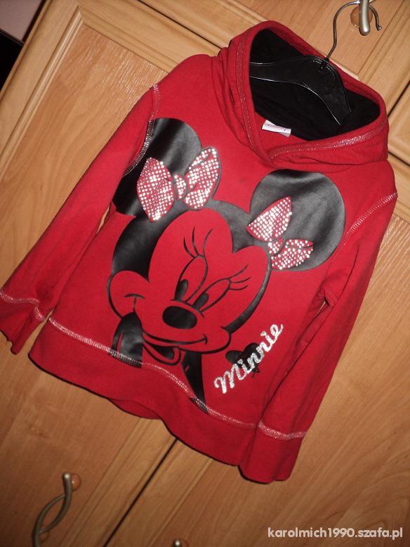 disney minnie bluza kangurka 98