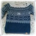 sweterek hm norweskie wzorki