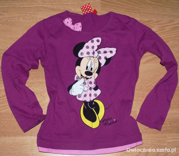 Śliczna bluzeczka Minnie Disney 116