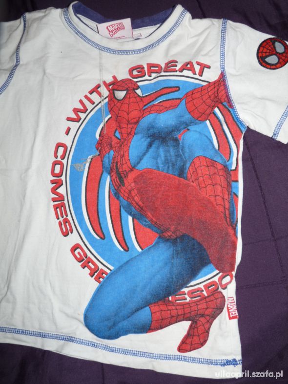 T shirt koszulka ze Spidermanem r 110