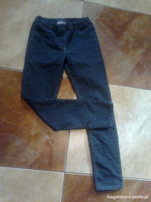 Spodnie Leginsy jeansowe