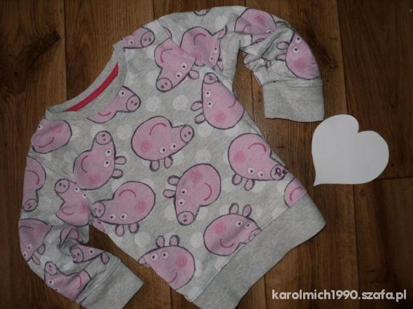 next peppa pig bluza 110