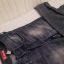 spodnie rurki szare cieniowane H&M 140cm