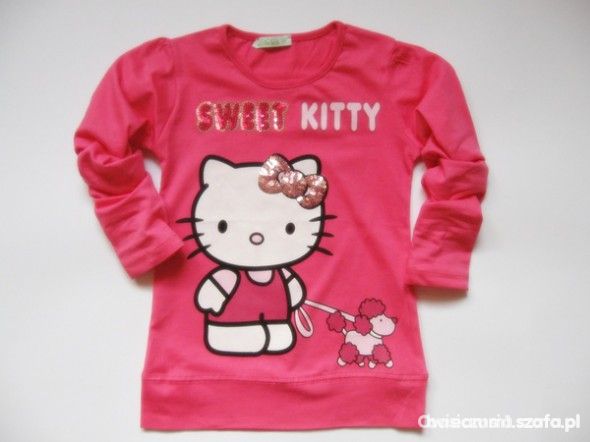 Śliczna bluzka Hello Kitty 110