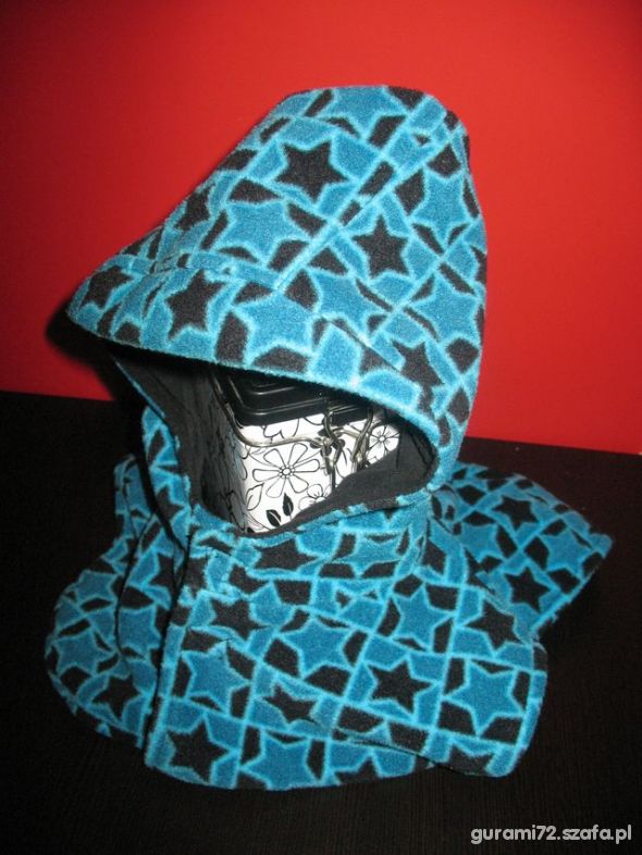 Nowy polarowy kołnierz pod szyję i czapka 110