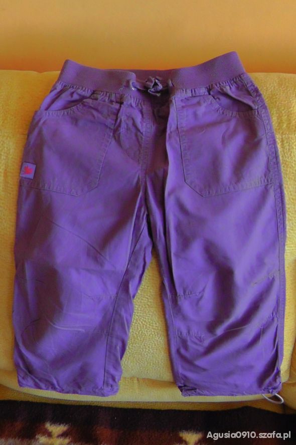 Fioletowe spodnie na gumce COOLCLUB rozm 98