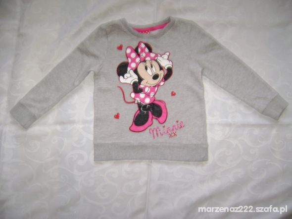 Disney Bluza dresowa roz 2 3 lata 92 98cm