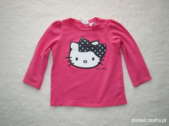 Bluzeczka H&M hello kitty r 74