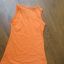 pomarańczowa sukienka tunika rozm 92 110