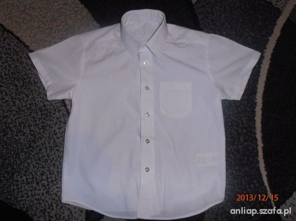 elegancka biała koszula 98 104 GEORGE