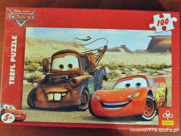 Auta Cars Disney 100 el puzzle Trefl 16118